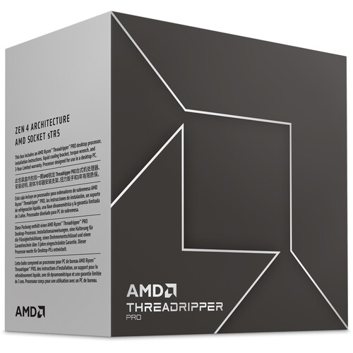 CPU AMD Ryzen THREADRIPPER PRO 7995WX ( 96 NHÂN 192 LUỒNG / 2.5 - 5.1 GHz / 480MB ) BOX CHÍNH HÃNG