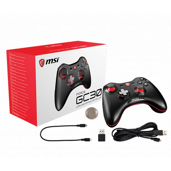 TAY CẦM GAME MSI GC30 Wireless NEW