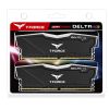 RAM DDR4 8GB TEAM T-FORCE Delta Buss 3000 RGB NEW BH 60TH (BLACK)