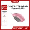 CHUỘT RAZER BASILISK Ergonomic FPS Gaming Quartz Edition