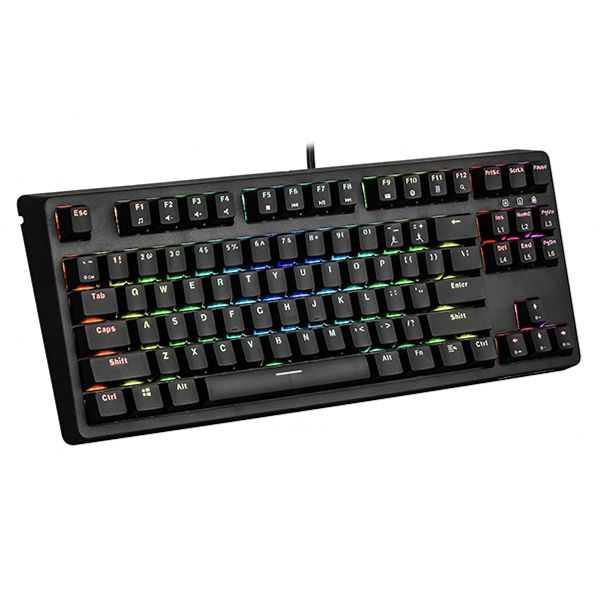 BÀN PHÍM CƠ E-DRA EK387 BLUE SWITCH BLACK