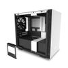 CASE NZXT H210 MATTE WHITE MINI TOWER