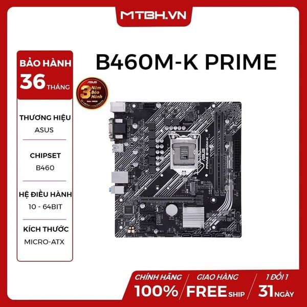 MAIN ASUS B460M - K PRIME