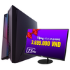MÁY BỘ ASUS ROG HURACAN G21CN-D i5-9400F/8GD4/256G-PCIE/230W+180W(Adaptor)/XÁM/W10SL/6GD6_RTX2060