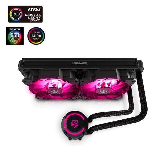 TẢN NHIỆT NOX H-240AURA RGB AIO