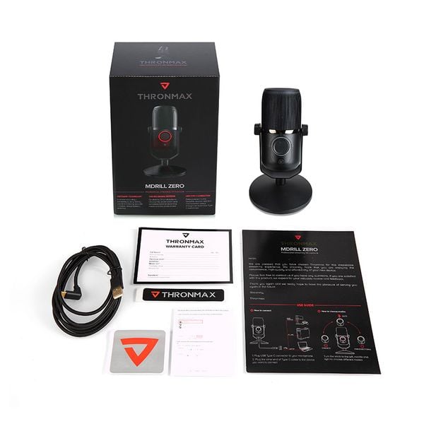 MICROPHONE THRONMAX MDRILL ZERO JET BLACK