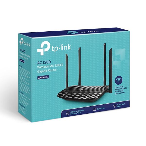 PHÁT WIFI TP-LINK ARCHER C6 BĂNG TẦN KÉP