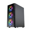 CASE MIK TN10 MID TOWER GAMING BLACK