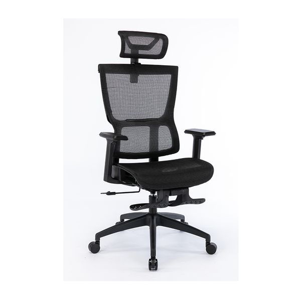 GHẾ WARRIOR WEC504 ERGONOMIC HERO SEIRIES CÔNG THÁI HỌC BLACK