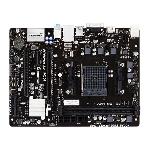 MAIN BIOSTAR AMD HI-FI A68U3P NEW BH 36TH