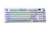 BÀN PHÍM CƠ AULA S98 PRO GAMING 3 MODE (Xanh dương + Trắng + Tím/ Paleo dust switch)