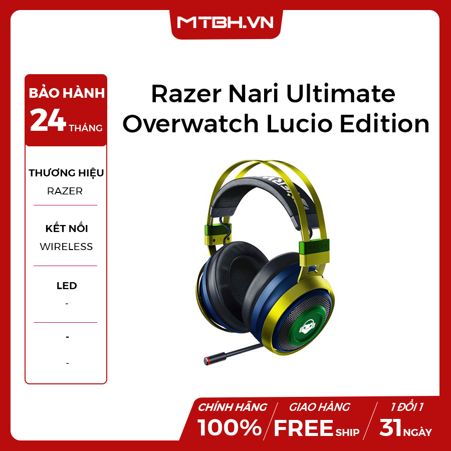 razer nari ultimate overwatch lucio TAI NGHE Razer Nari Ultimate