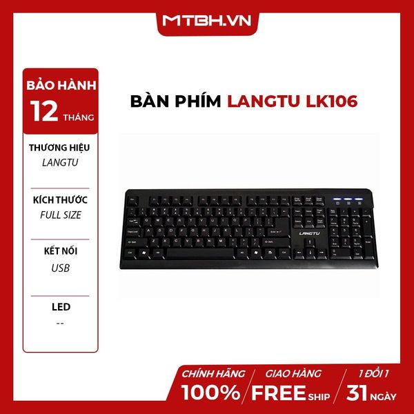 BÀN PHÍM LANGTU LK106 NEW