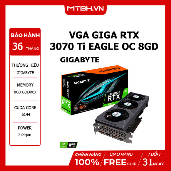 VGA GIGA RTX 3070 Ti EAGLE OC 8GD