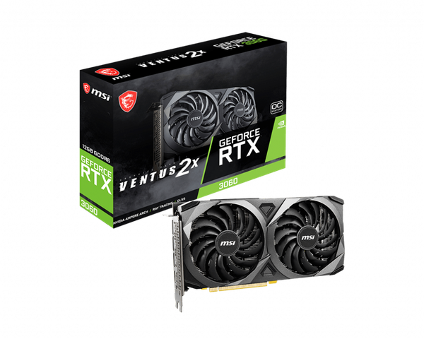 VGA MSI RTX 3060 VENTUS 2X OC 12GB