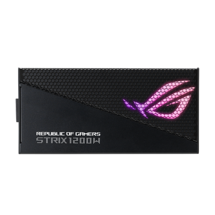 NGUỒN ASUS 1200W ROG STRIX 1200G AURA GAMING (80+ GOLD/PCI-E 5.0/FULL MODULAR/MÀU ĐEN)