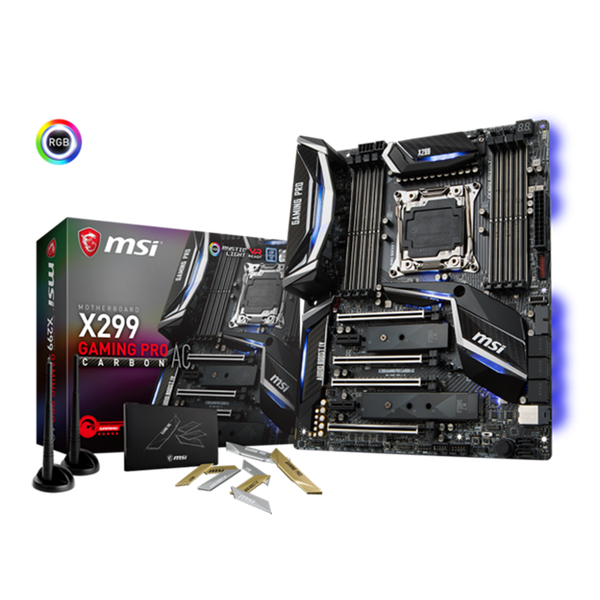MAIN MSI X299 GAMING PRO CARBON NEW