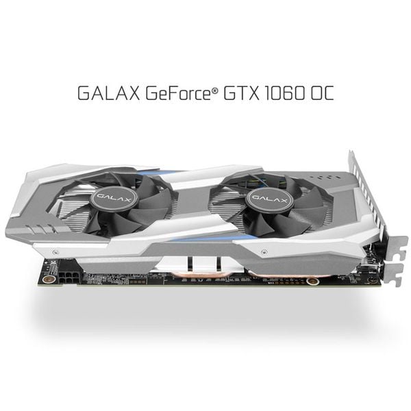 VGA GALAX GTX 1060 OC 6G BLACK 2 fan NEW
