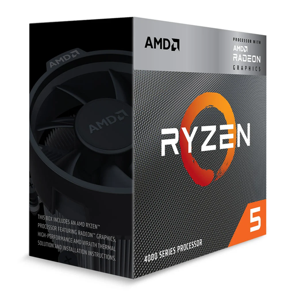 CPU AMD Ryzen 5 4600G (Up to 4.2GHz, 6 Cores/12 Threads) Box Chính Hãng