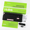 BÀN PHÍM CƠ LEOBOG Hi86 GAMING 3 MODE (Đen Hồng/ Star Vector switch)
