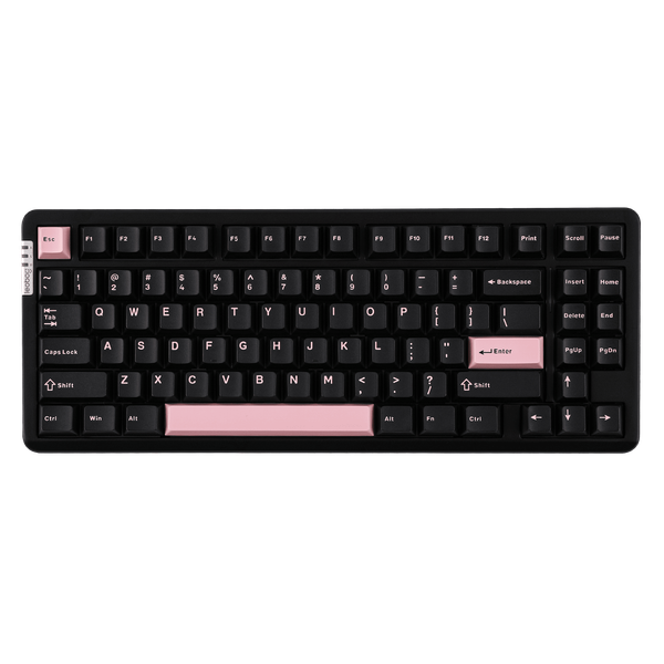 BÀN PHÍM CƠ LEOBOG Hi86 GAMING 3 MODE (Đen Hồng/ Star Vector switch)