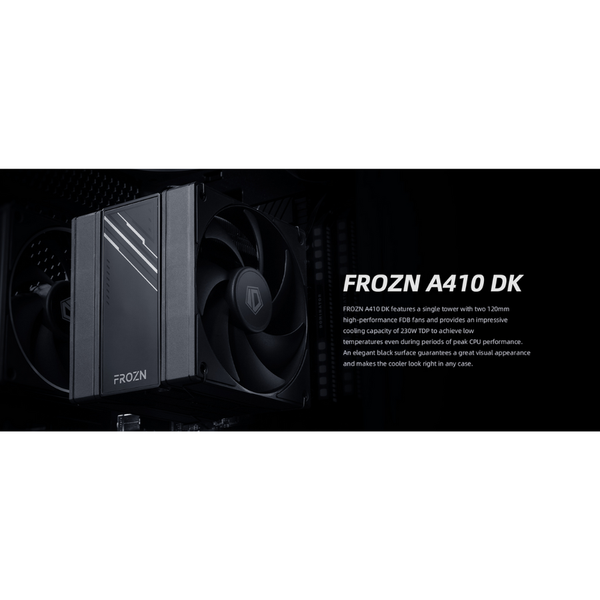 BỘ TẢN NHIỆT KHÍ CPU ID-COOLING FROZN A410 DK (2 fan HEF)