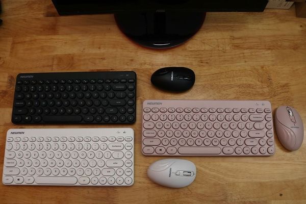 COMBO PHÍM CHUỘT KHÔNG DÂY NEWMEN K928 ĐEN