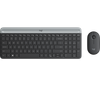 Combo Bàn Phím & Chuột Logitech MK470 USB (Slim Wireless) Black