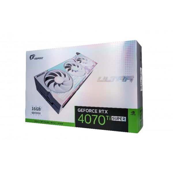 VGA Colorful RTX 4070 Ti Super IGame Ultra White OC 16GB-V