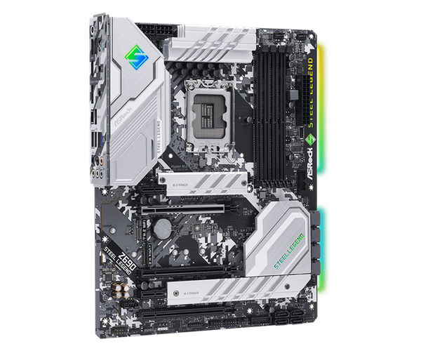 MAIN ASROCK Z690 STEEL LEGEND (Intel Z690, Socket 1700, ATX, 4 khe Ram DDR4)