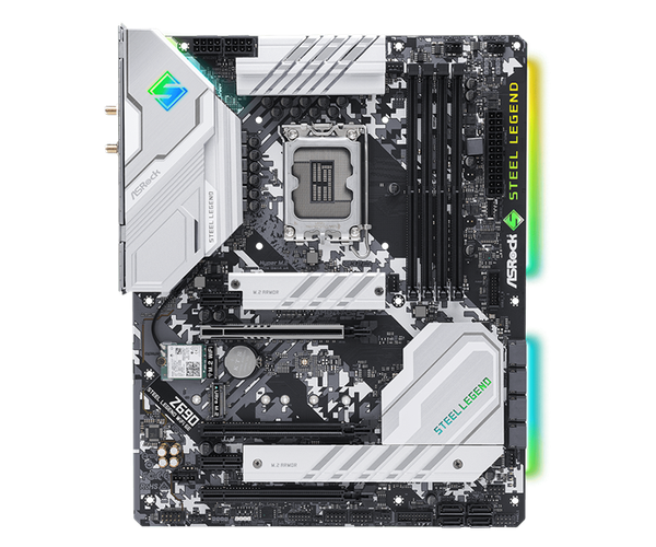 MAIN ASROCK Z690 STEEL LEGEND WiFi 6E (Intel Z690, Socket 1700, ATX, 4 khe Ram DDR4)