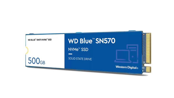SSD WD 500GB Blue SN570 NVMe PCIe Gen3x4