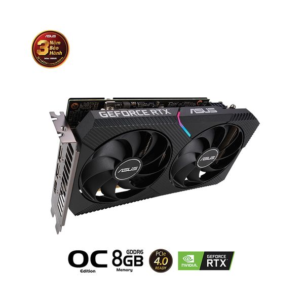 VGA Asus RTX 3050 Dual OC 8GB GDDR6 V2