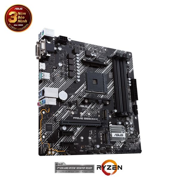 MAIN ASUS B550M-K PRIME (AMD B550, Socket AM4,m- ATX, 4 khe RAM DRR4)