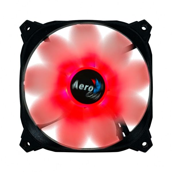 FAN CASE AEROCOOL PULSE 120mm, Fan 9 Cánh Siêu êm,Chống rung, LED RGB ( Addressable RGB, RGB SYNC With motherboard/ RGB Water Cooler PWM )