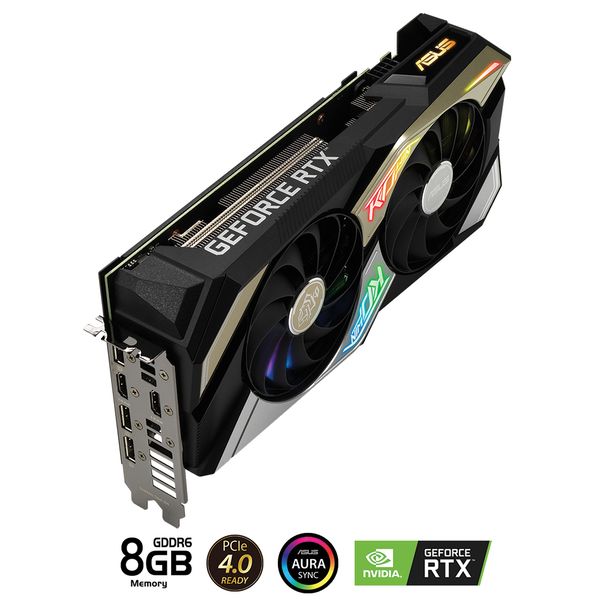 VGA ASUS RTX 3060 Ti KO O8G GAMING V2