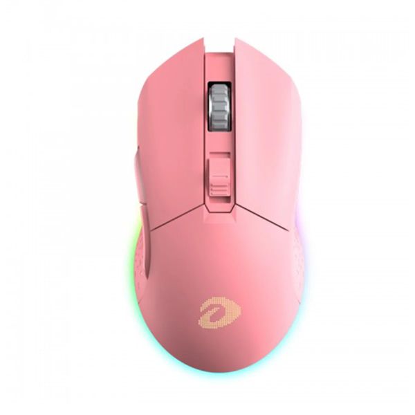 CHUỘT DAREU EM901 RGB PINK (Wireless)