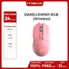 CHUỘT DAREU EM901 RGB PINK (Wireless)