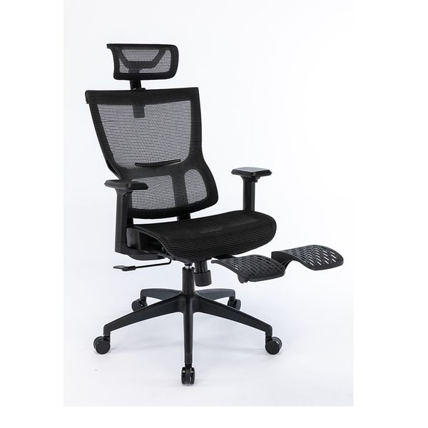 GHẾ WARRIOR WEC504 ERGONOMIC HERO SEIRIES CÔNG THÁI HỌC BLACK