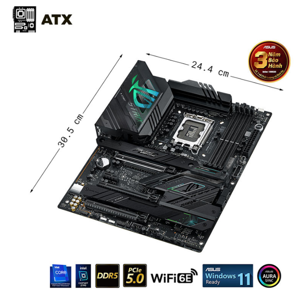 MAIN ASUS Z790-F ROG STRIX GAMING WIFI II D5