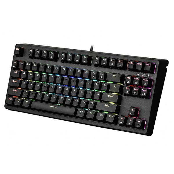 BÀN PHÍM CƠ E-DRA EK387 BLUE SWITCH BLACK