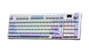 BÀN PHÍM CƠ AULA S98 PRO GAMING 3 MODE (Xanh dương + Trắng + Tím/ Paleo dust switch)