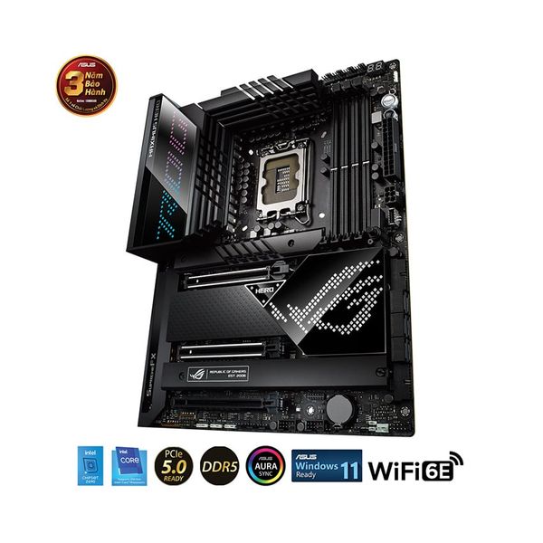 MAIN ASUS Z690 ROG MAXIMUS HERO (Intel Z690, Socket 1700, ATX, 4 khe RAM DDR5)