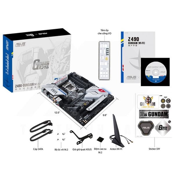 MAIN ASUS Z490 GUNDAM WIFI