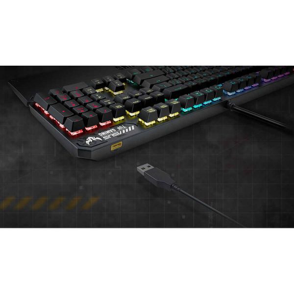 BÀN PHÍM CƠ ASUS TUF GAMING K3 RED SWITCH