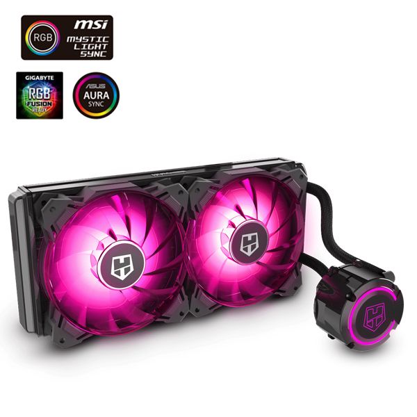 TẢN NHIỆT NOX H-240AURA RGB AIO