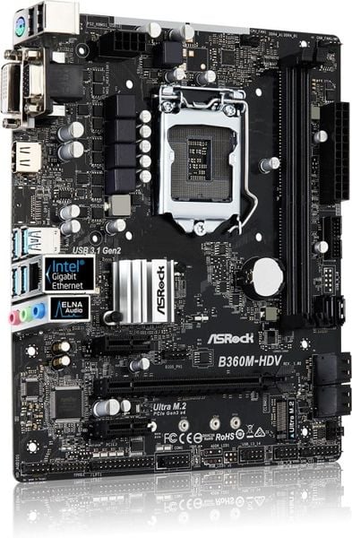 MAIN ASROCK B360M-HDV NEW