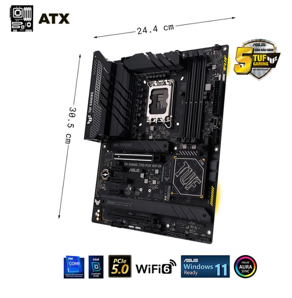 MAIN ASUS Z790-PLUS TUF GAMING WIFI D4