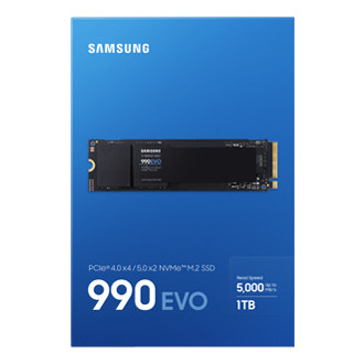 SSD Samsung 1TB 990 Evo PCIe M.2 NVMe 4x4