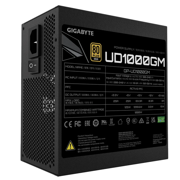 PSU GIGABYTE UD1000GM 80 Plus Gold 1000w